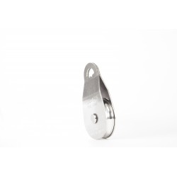 Single swing side pulley with Stainless Steel Plates 76mm PCA-1275